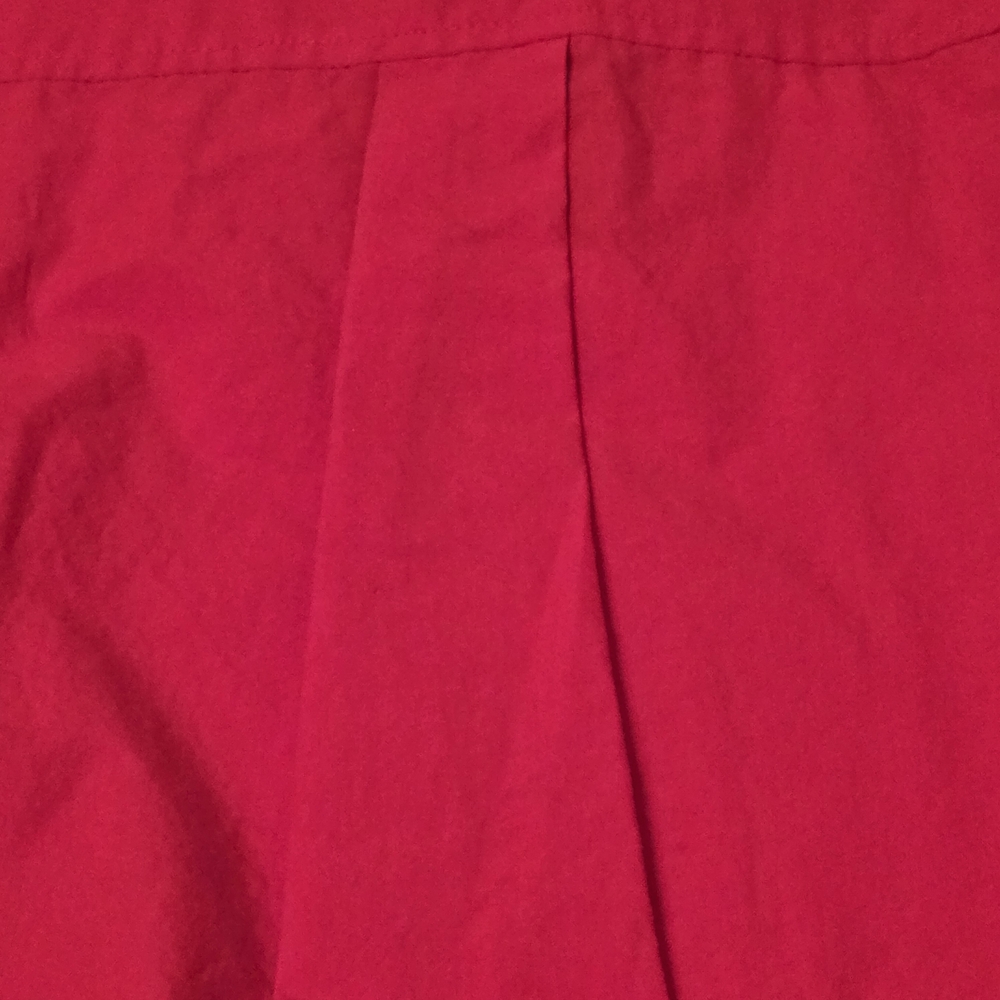 Universal Thread Women's Red Button-Up Dress Shirt - Picture 7 of 13